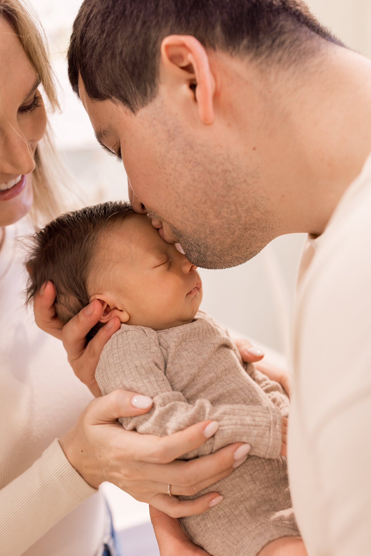 in home newborn photo