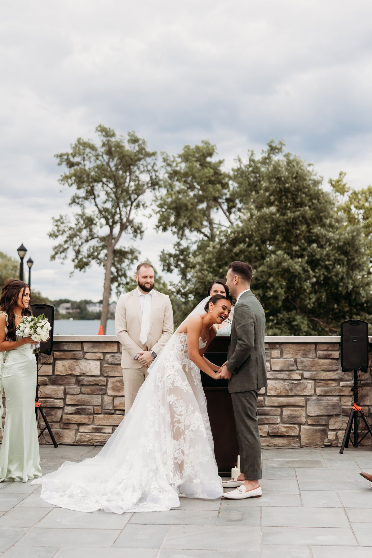 Pine Lake Country Club Wedding Ceremony K. E. Rogers Photography-186