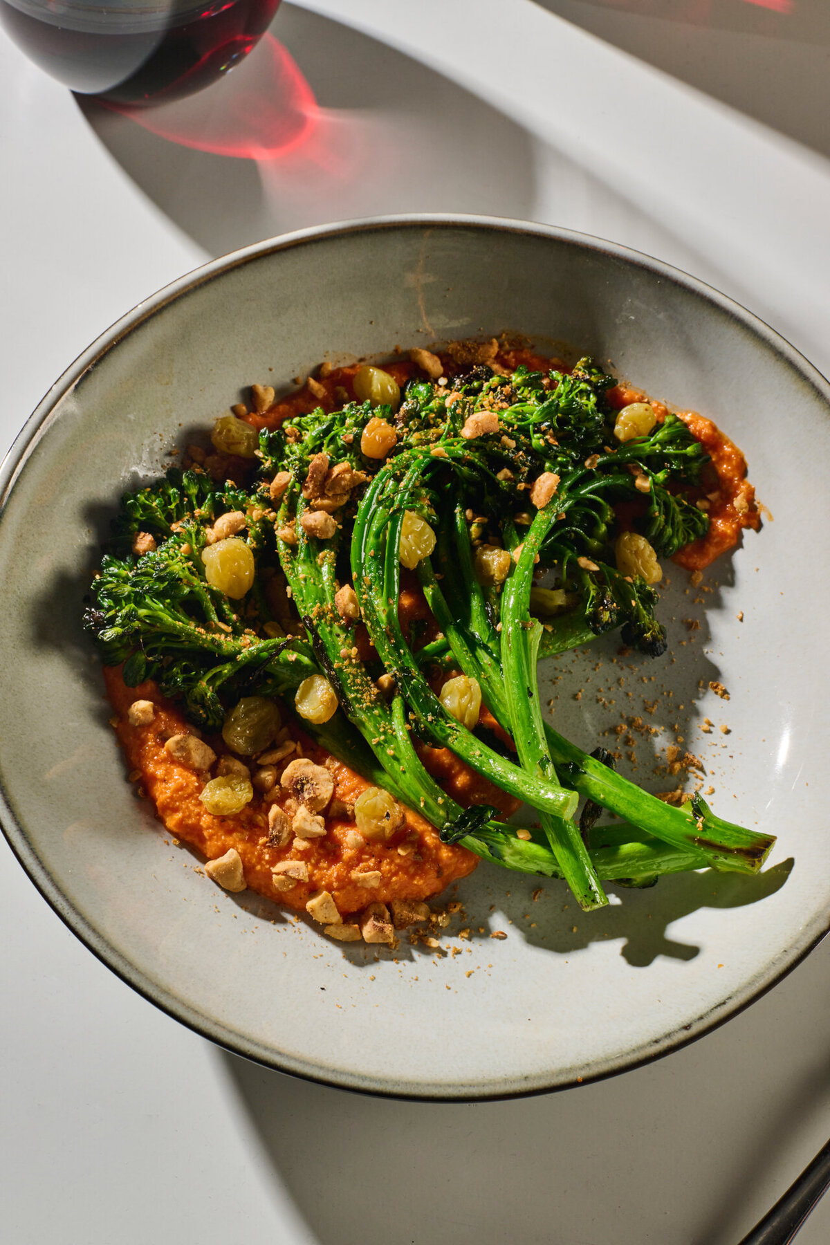 broccoli rabe dish from donna jean sherman oaks vegan restaurant