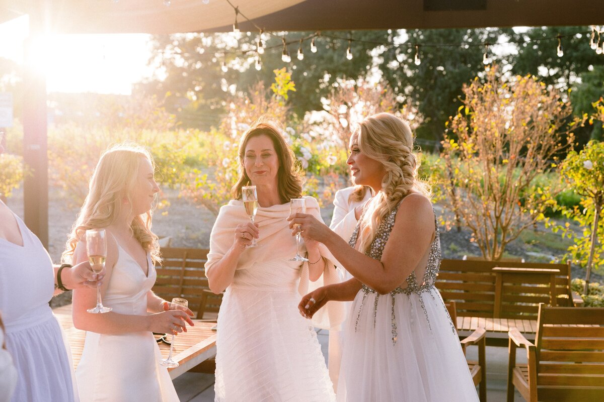 friends, family, formal, cocktail, white party