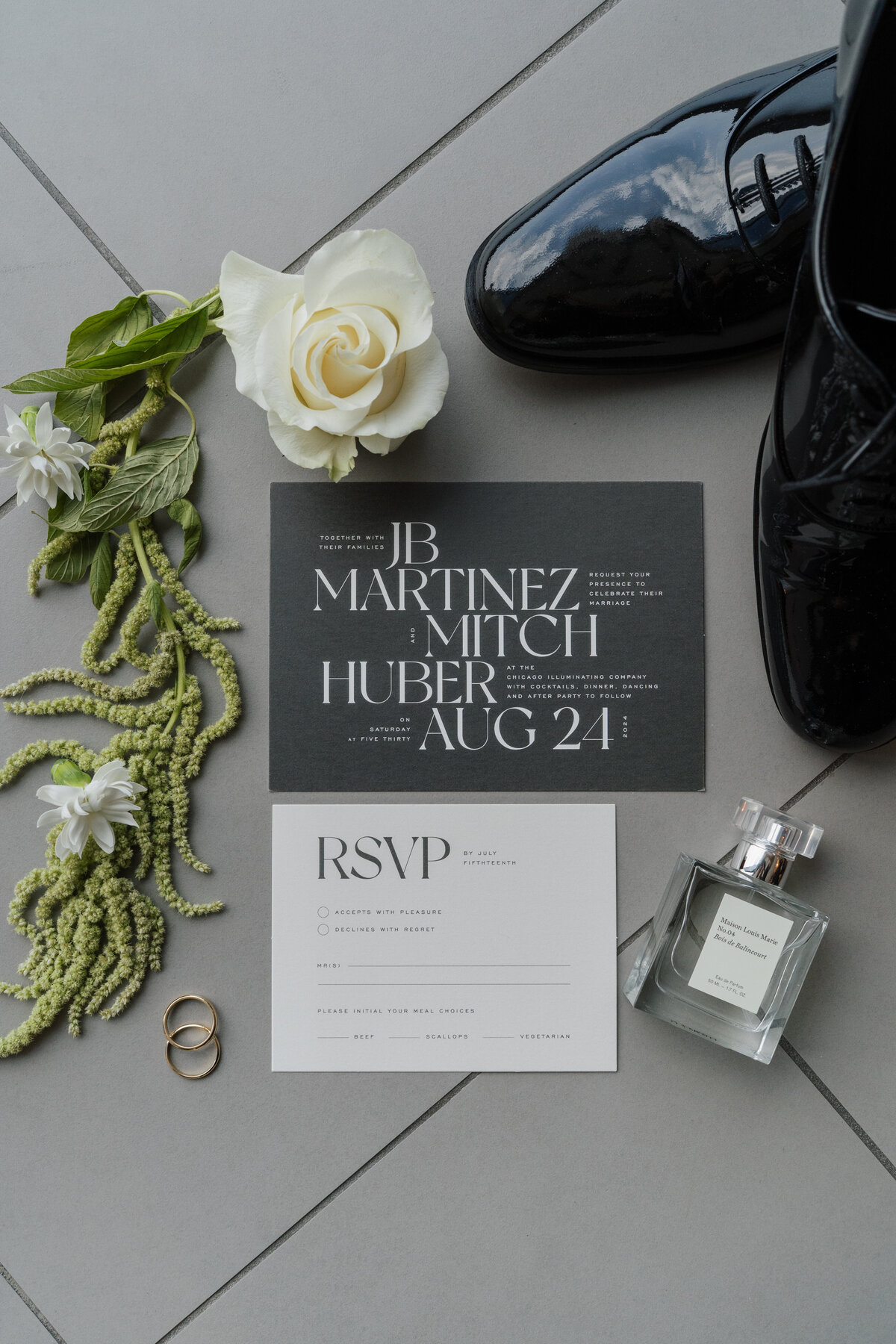 Chicago Illuminating Company Modern Greenery Wedding by Life In Bloom_40