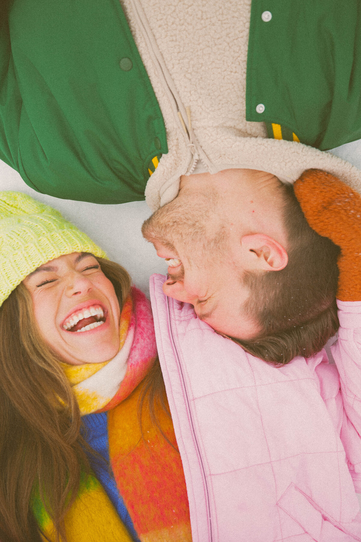 Snowy Colorful Couples Photos at Grasslands Trailhead in Columbia mo-240121-0117