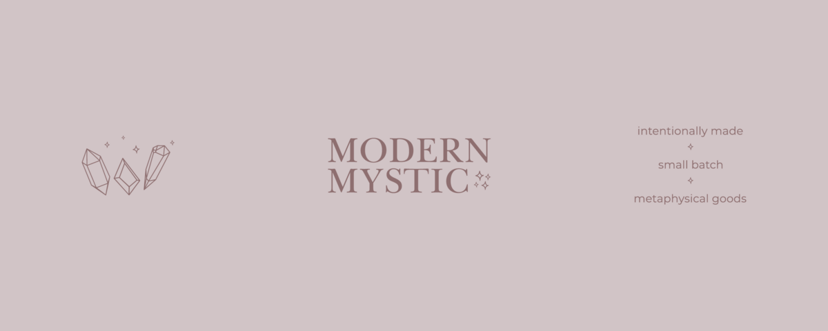 Metaphysical crystal logo design
