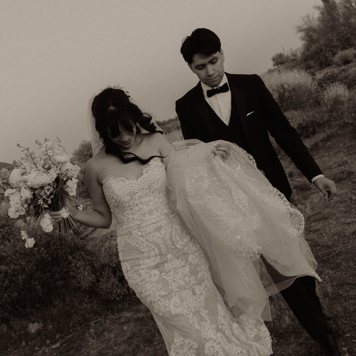 The Paseo wedding portrait