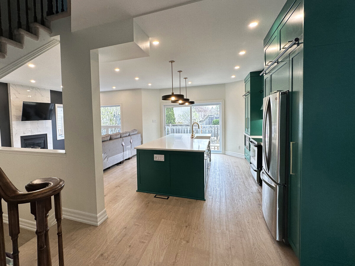 Emerald Green with Envy Kitchen Renovation Interior Design (2)