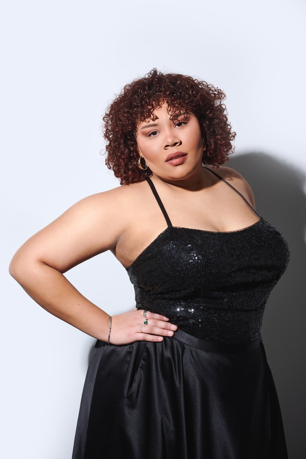 Elegant Senior Picture Photographer Portrait in Black Dress-50