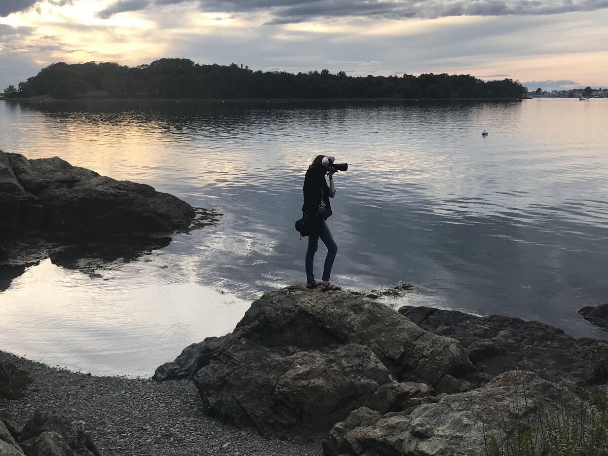 sunset senior portraits