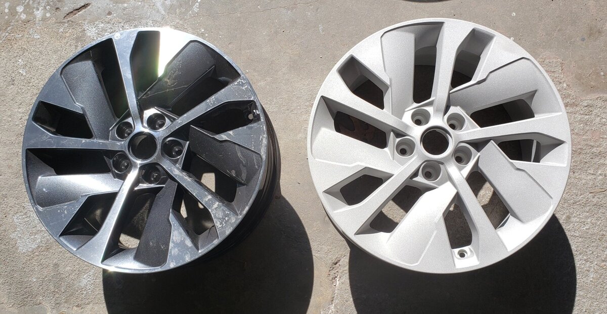 wheels after-powder coating