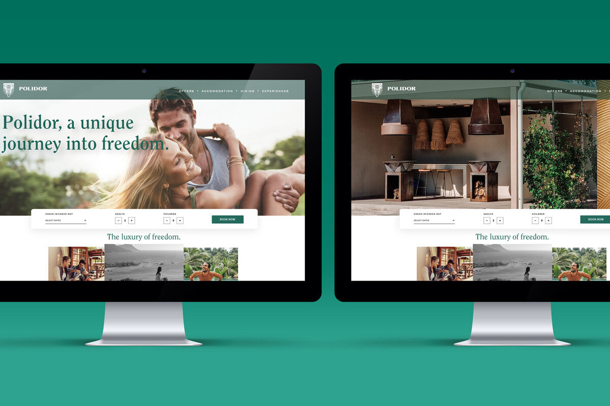 Zambelli_design_Polidor_camp_iMac_website_deisgn_booking_site
