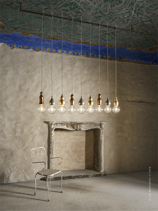 Fire Lighting_Aldo Bernardi_Fate_Ceramic_Interior Light Pendant