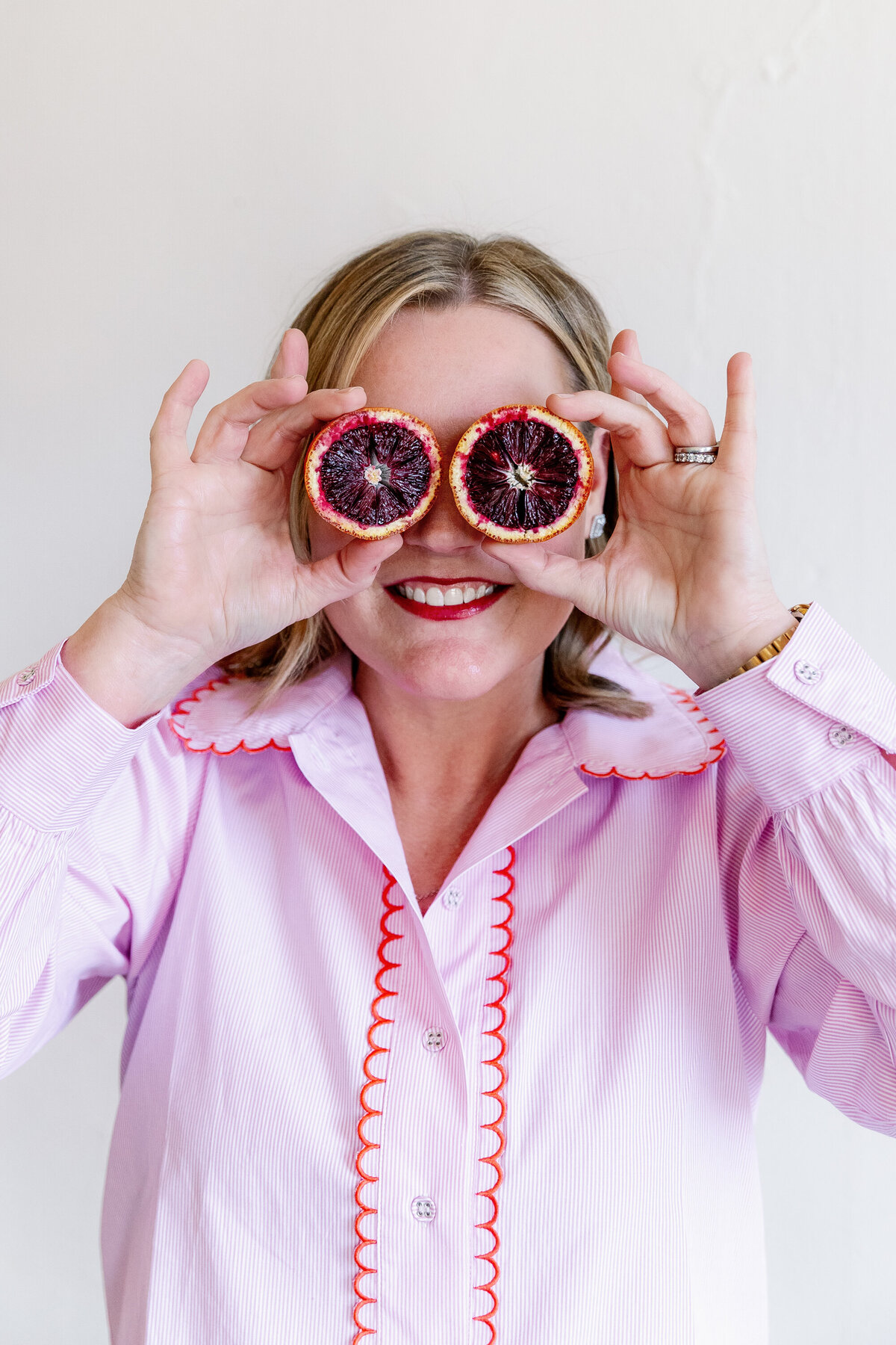 fun and quirky branding image for Two Knives Catering by Emily Prisk Creative