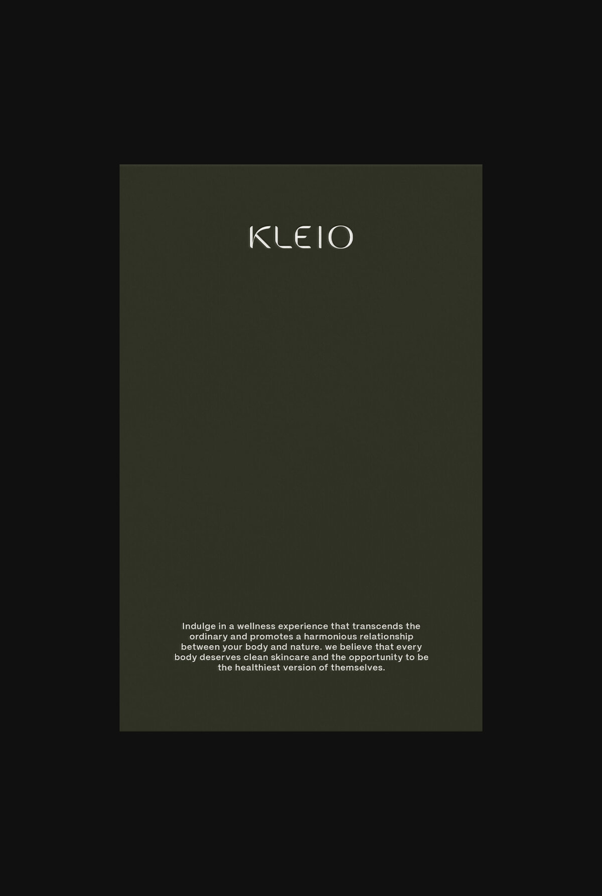 Kleio - Night Cream Mockup