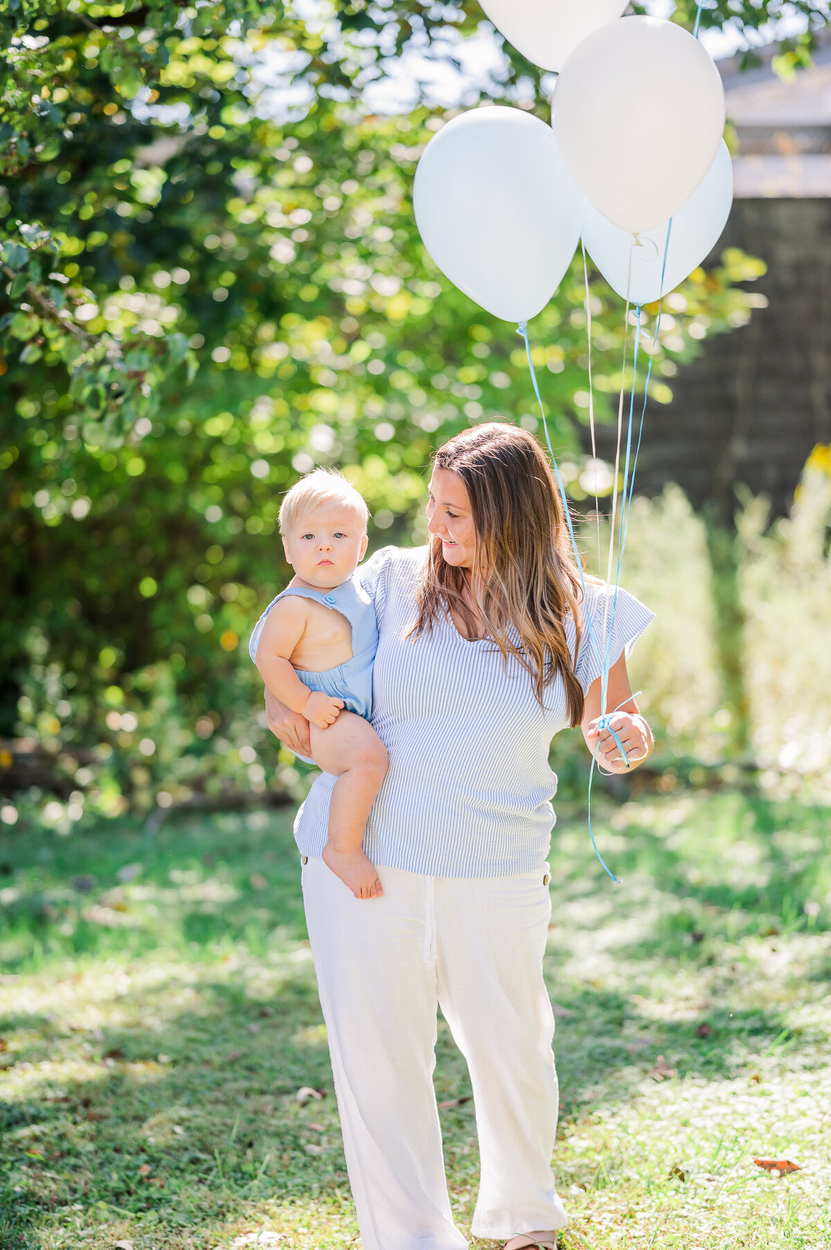 one-year birthday session