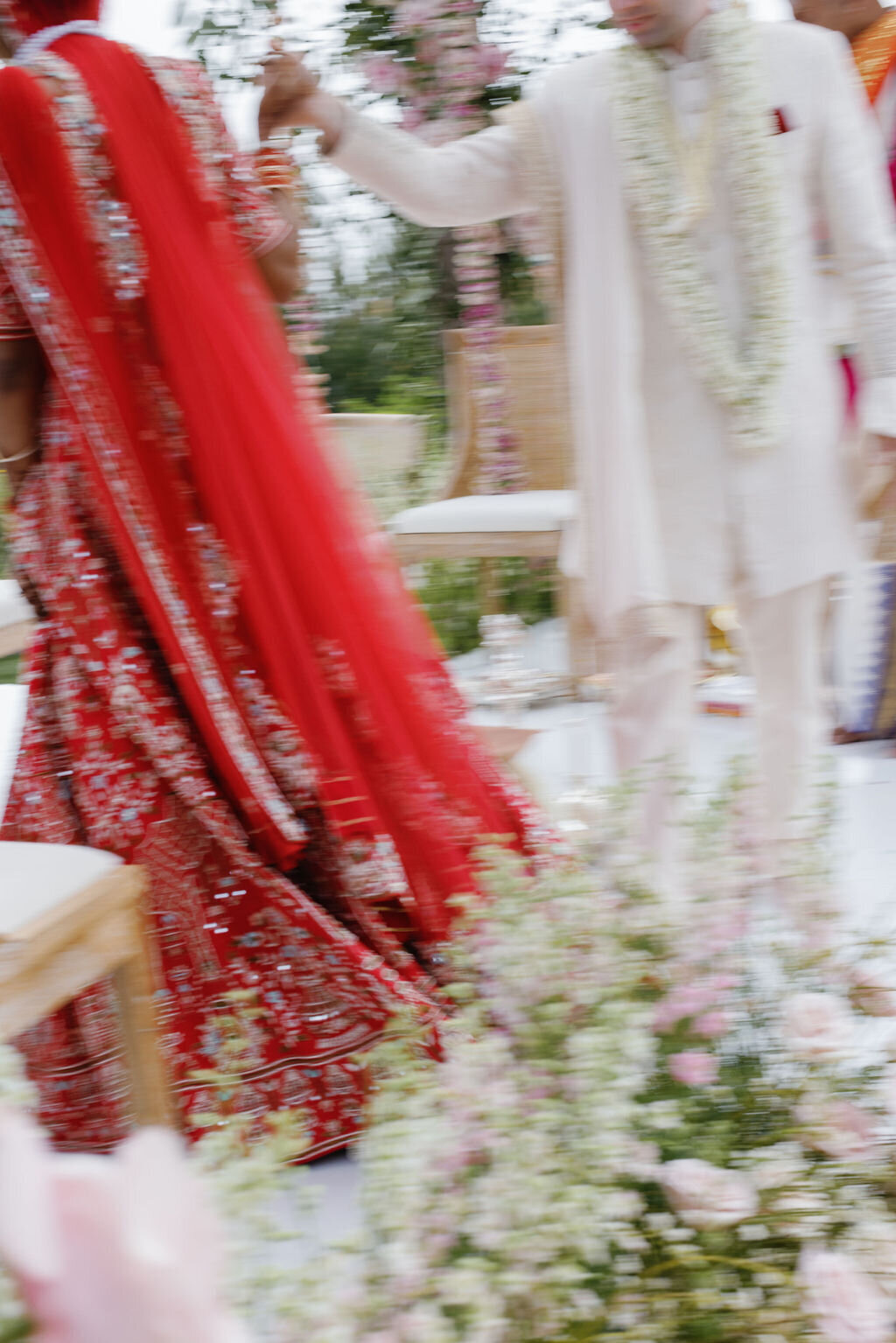 Blurry Wedding Photo | Nicole Chapman Design