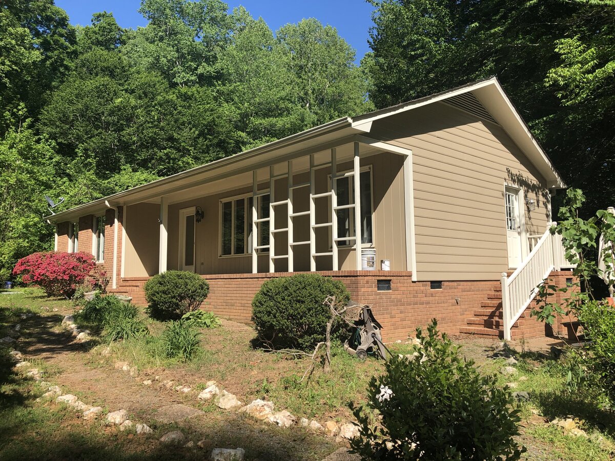 Samantha Exterior House Painting at siding 