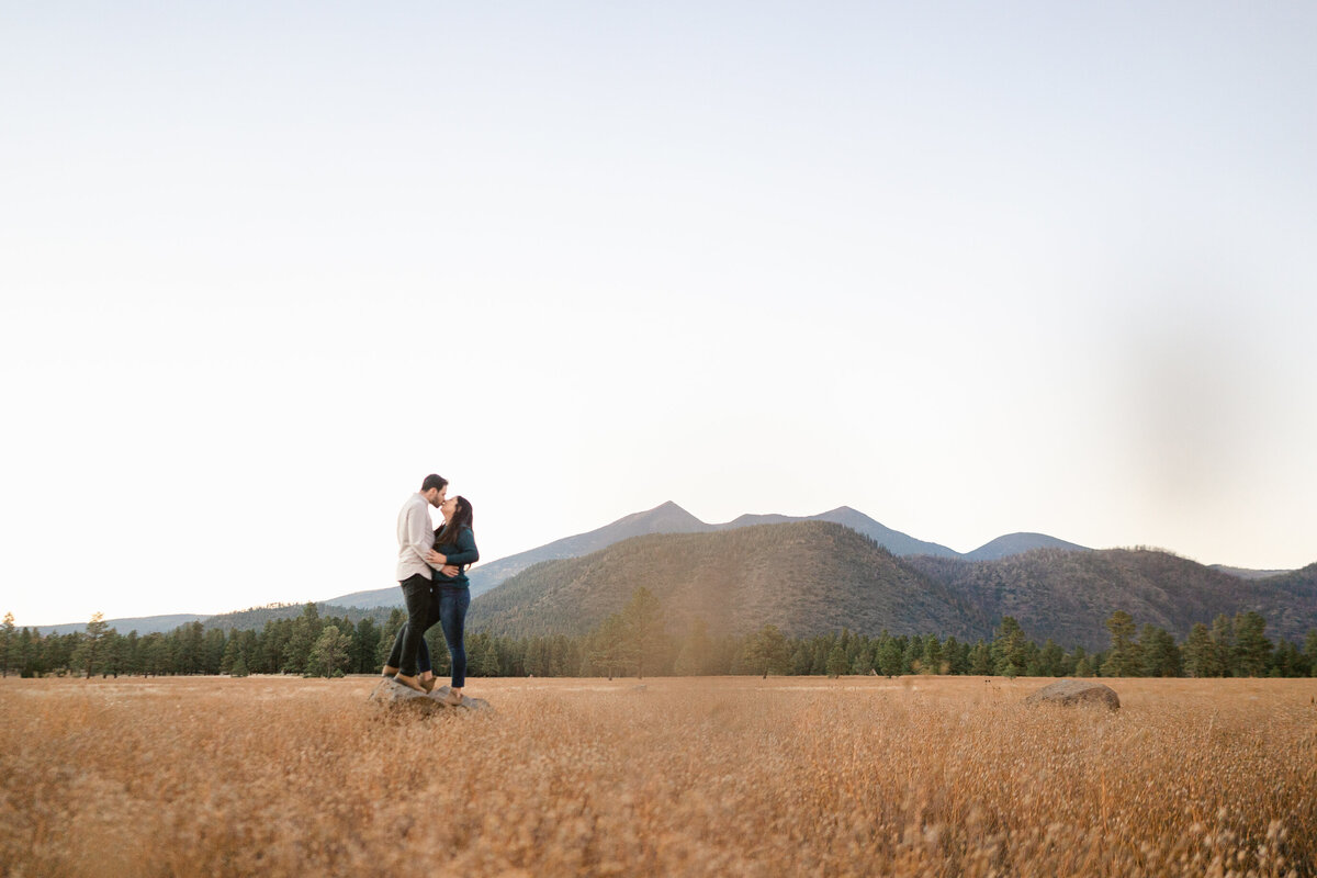 Couples Engagement Session In Flagstaff Arizona