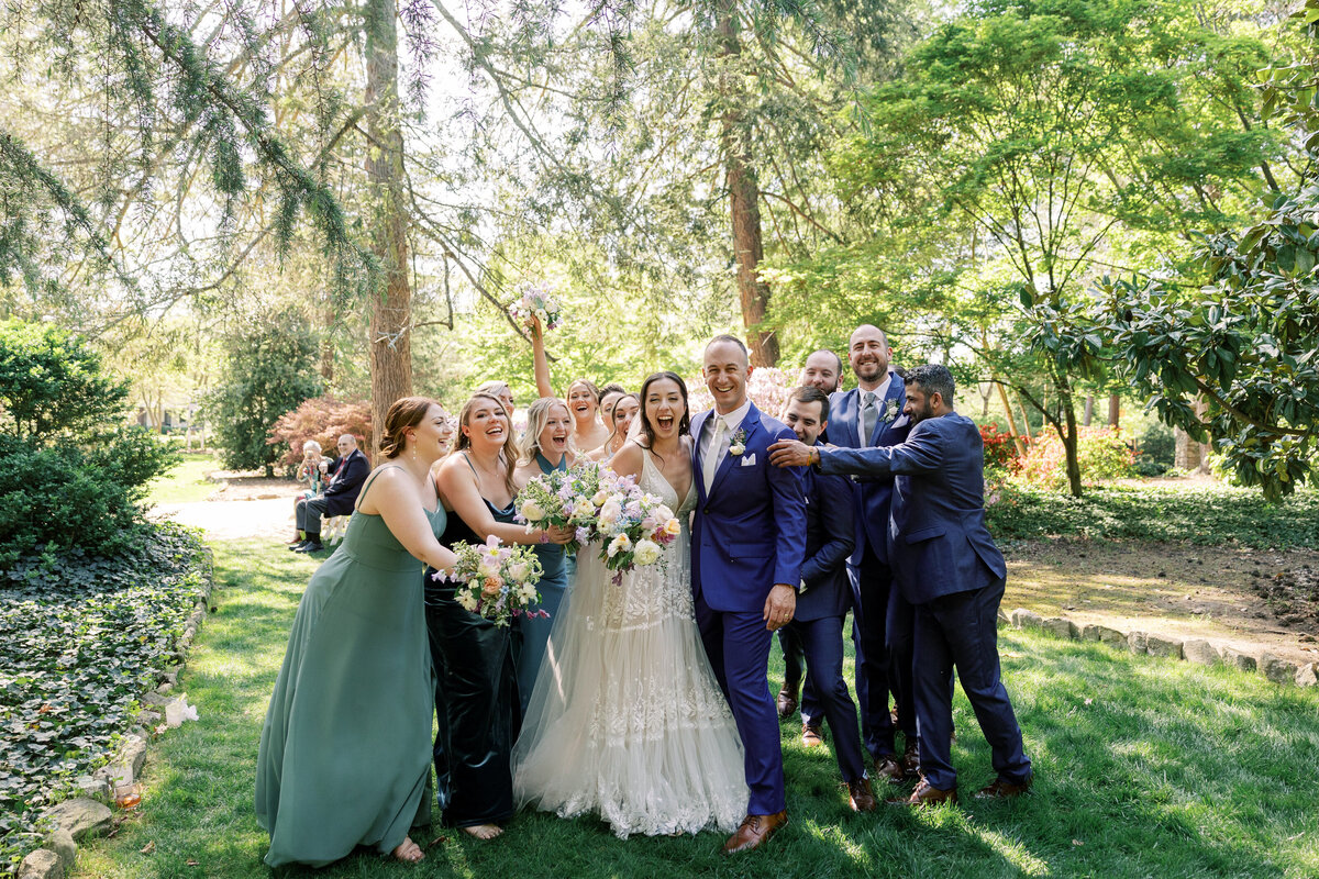 The Blisses Wedding_VanLandingham Estate Charlotte Wedding Venue_NC Wedding Photographers_0213