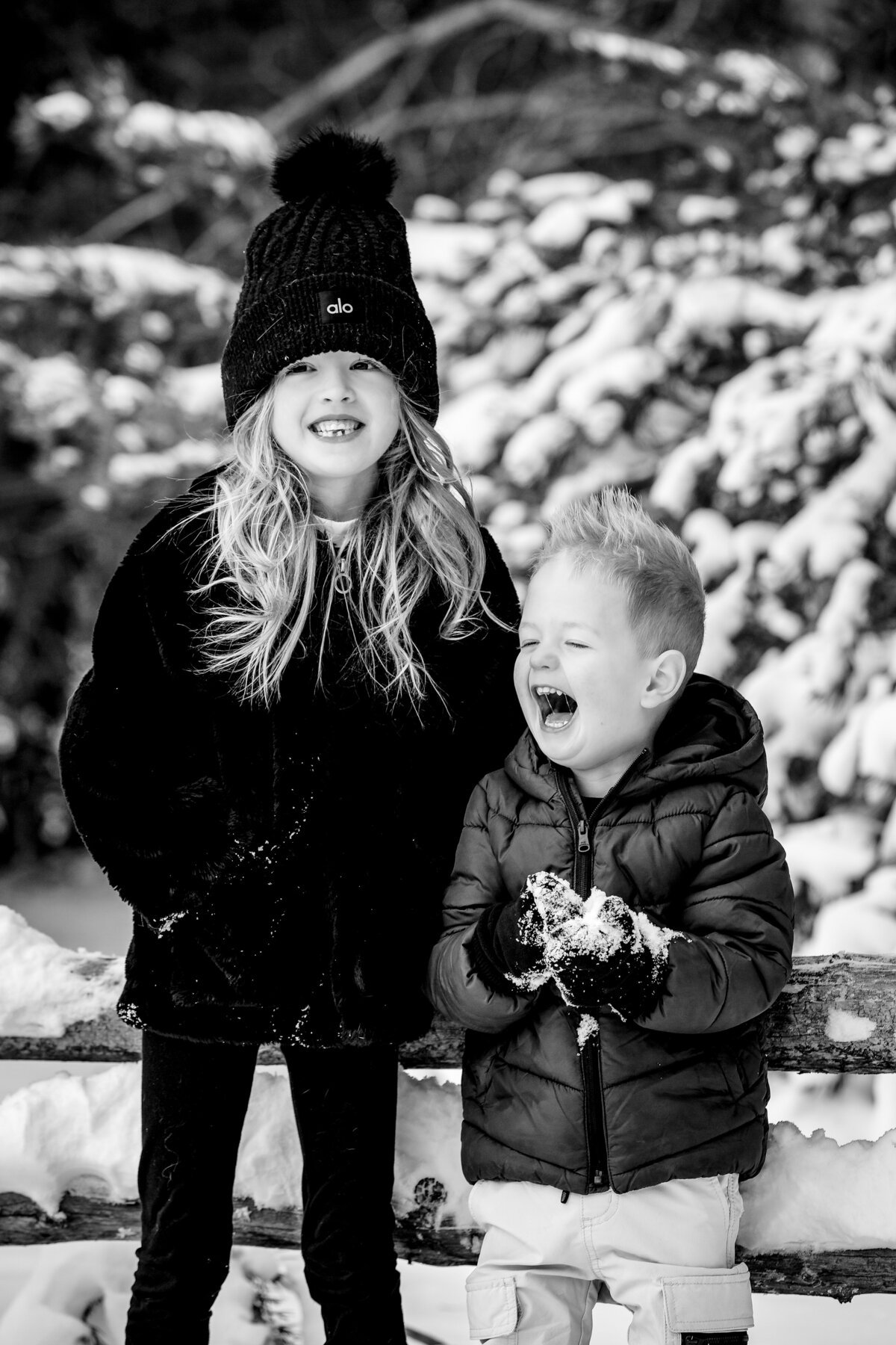 Tahoe Portraits BW16
