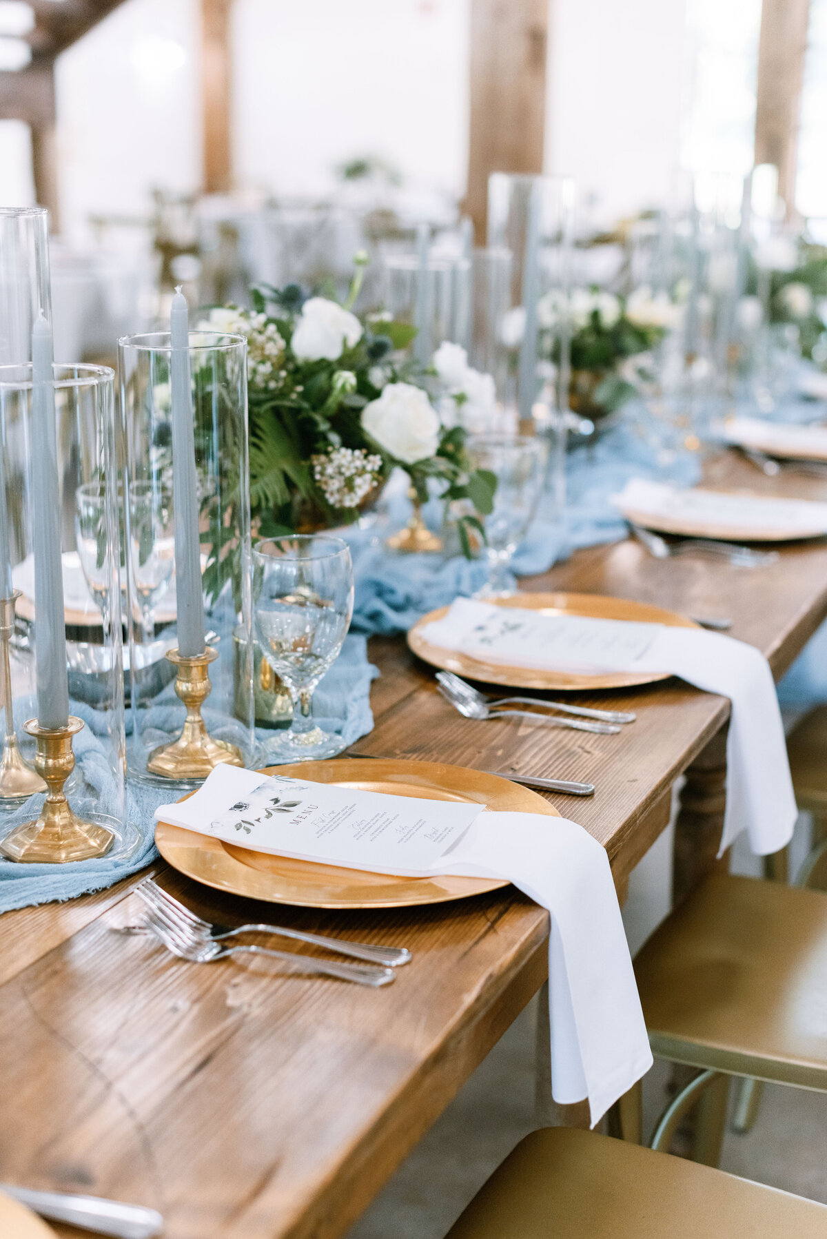 luxury wedding tabletop decor