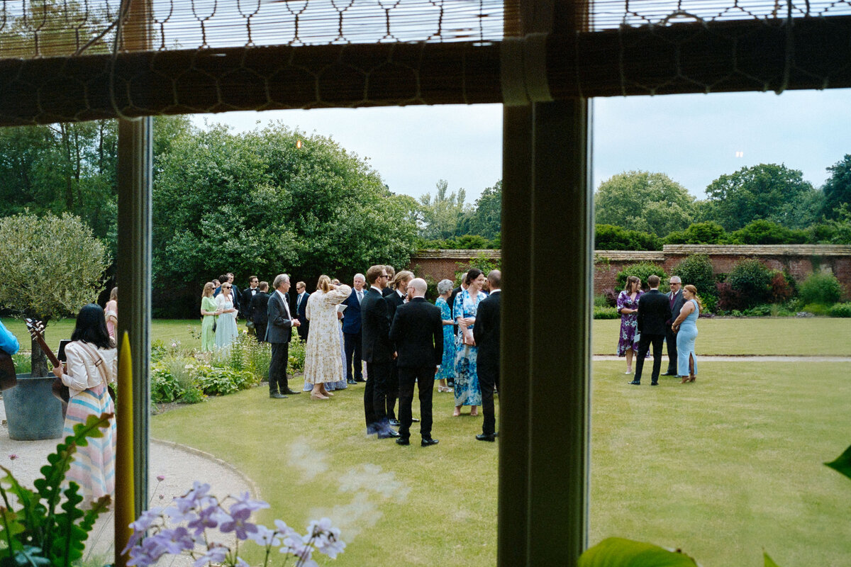 Wedding guests at Kin House captured on film