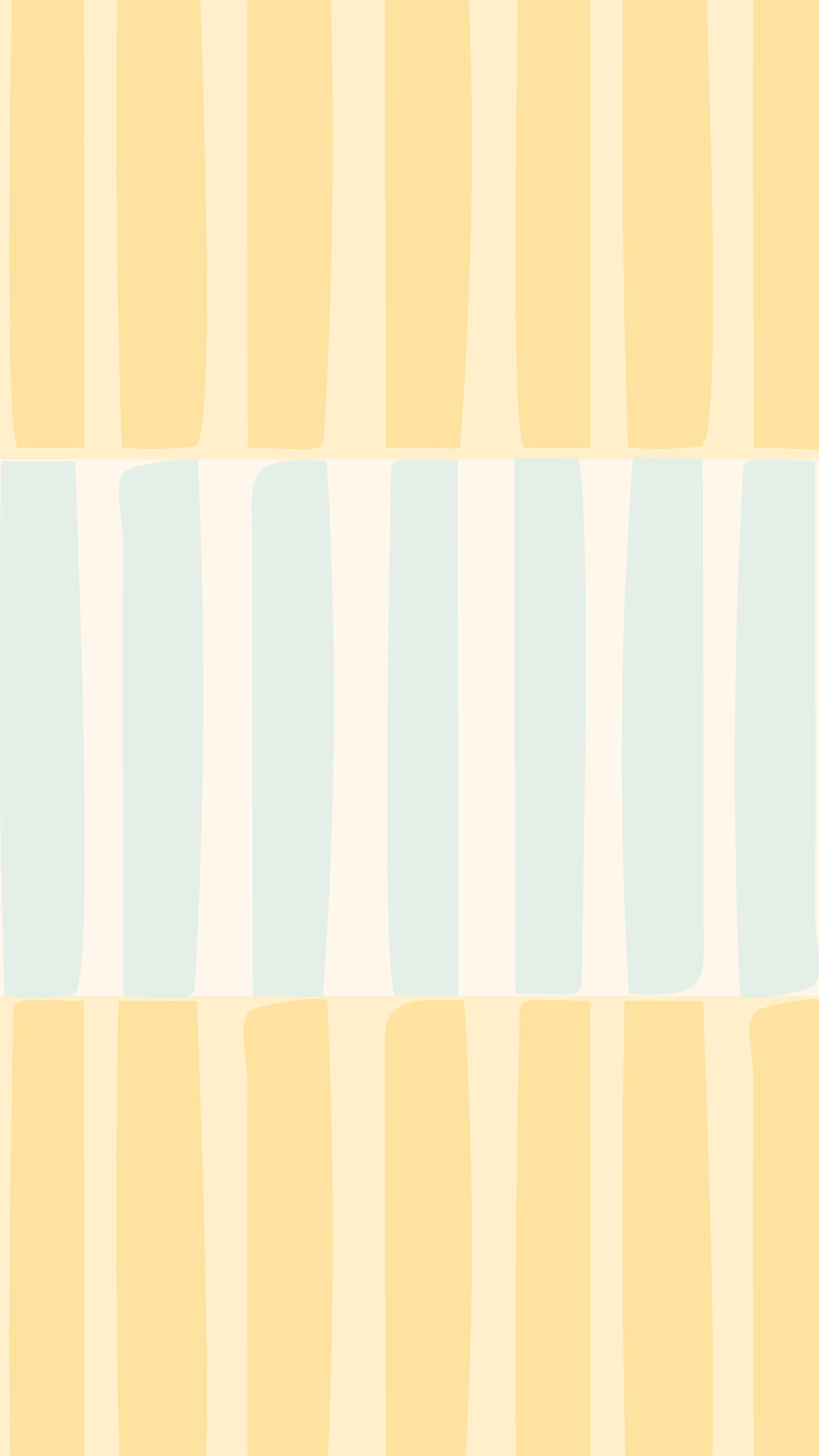 Chelsey Heslop yellow and blue stripe brand texture