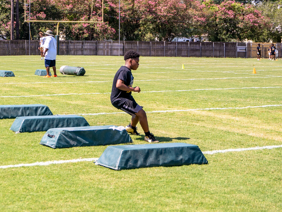 Patrick Queen Level Up 2024 Football Camp -197