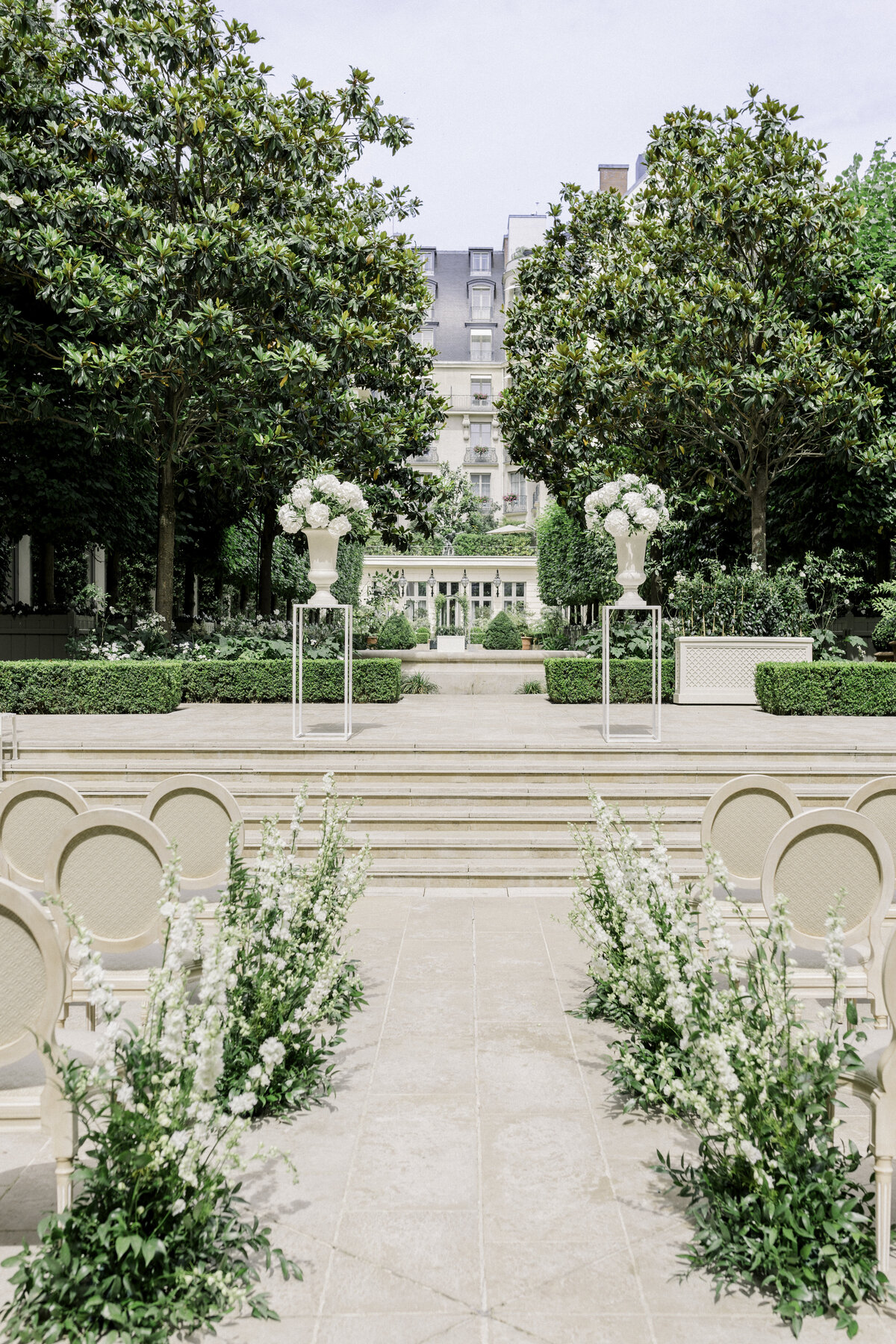 Ritz Paris Wedding Ceremony Terrace