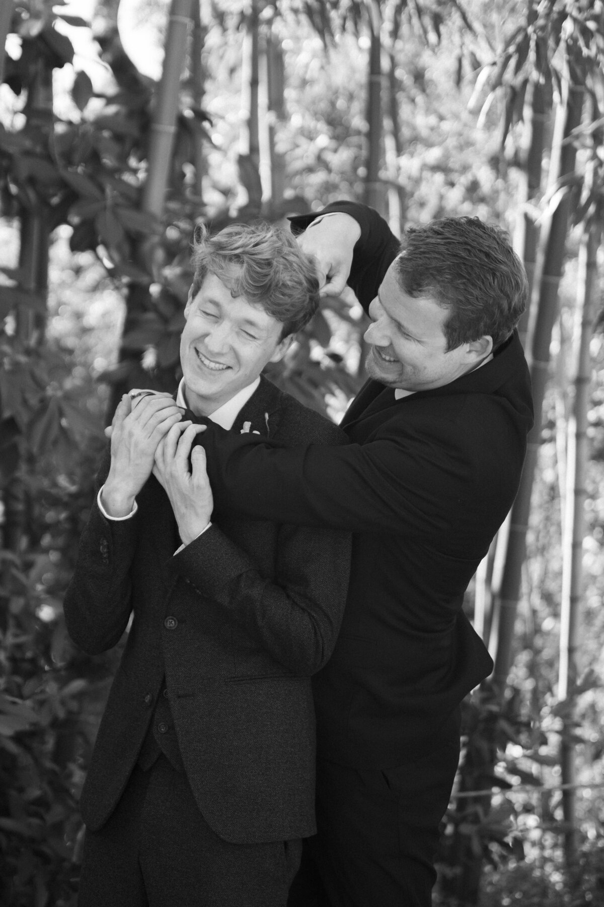 Groom and brother