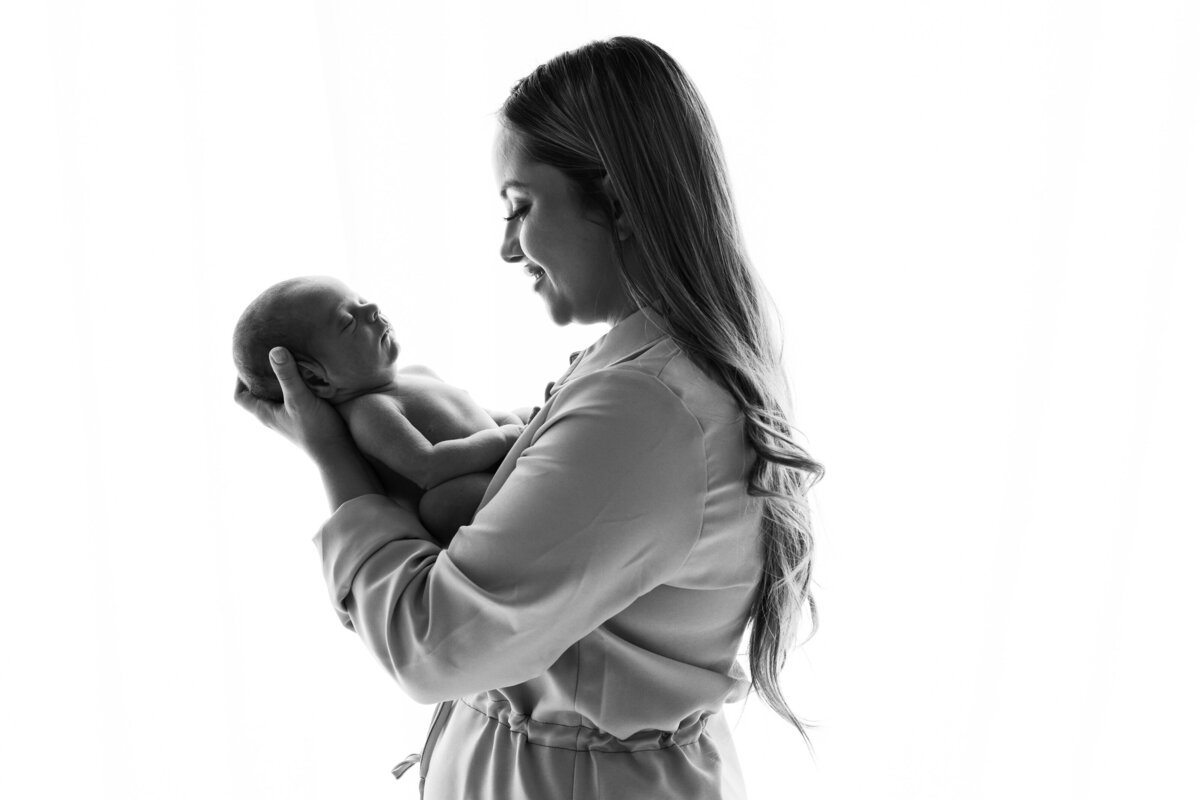 Stunning Black and White Newborn Photography