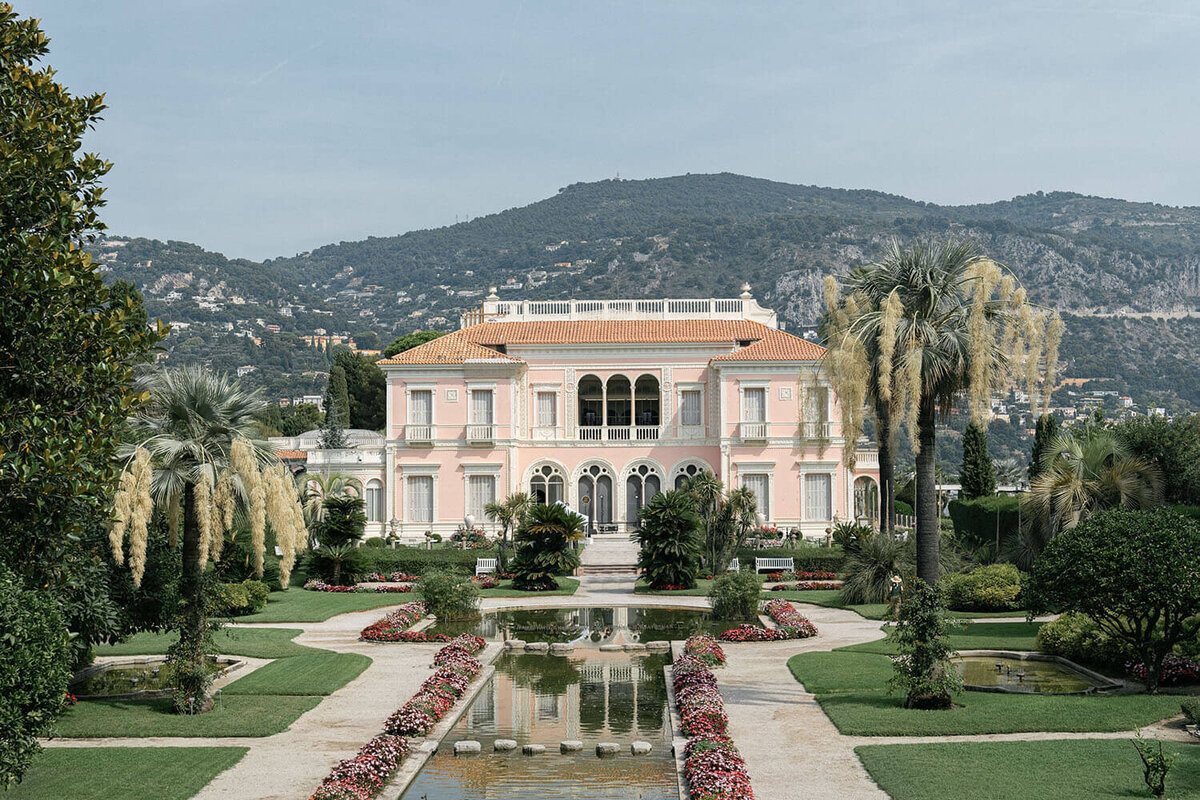 Villa Ephrussi photo shoot