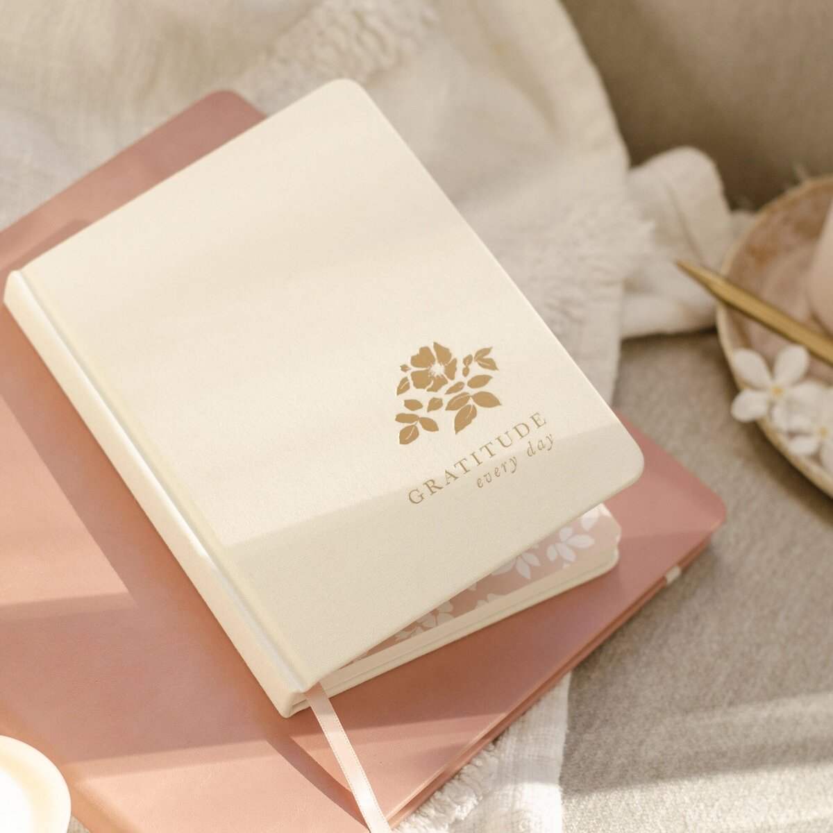 Papel&Co Gratitude Journal Cream