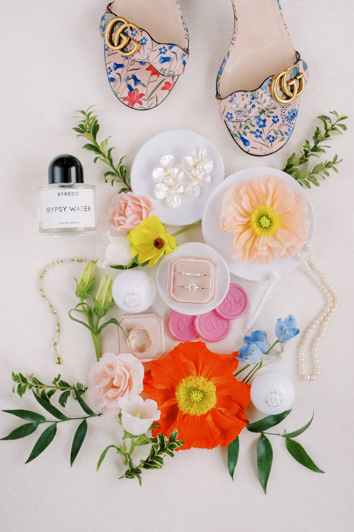 Tented colorful summer wedding at Appleford Estate in Villanova, Pennsylvania