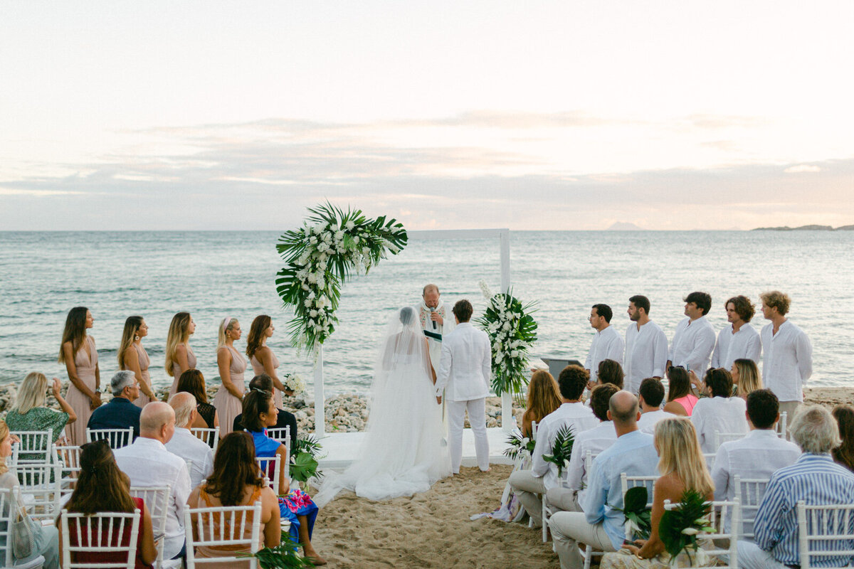 St Barts Beach Wedding148