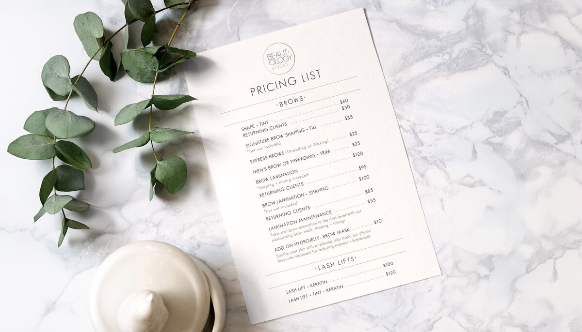 Brand Guide for Beautology Studio
