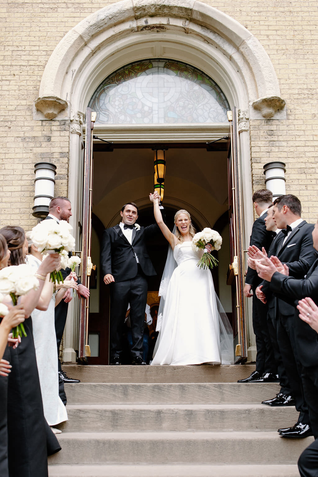 A wedding at Old St. Patrick's Catholic Church and The University Club of Chicago in Chicago, Illinois - 59