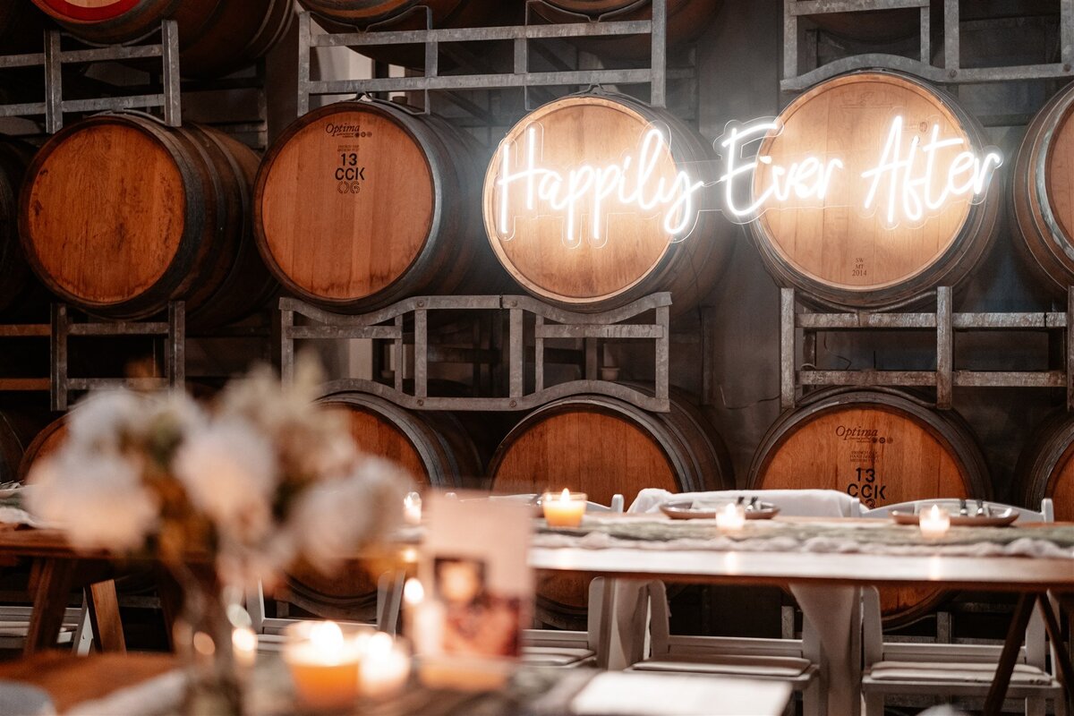A close-up capture showcasing intricate décor elements within the wedding reception ambiance.