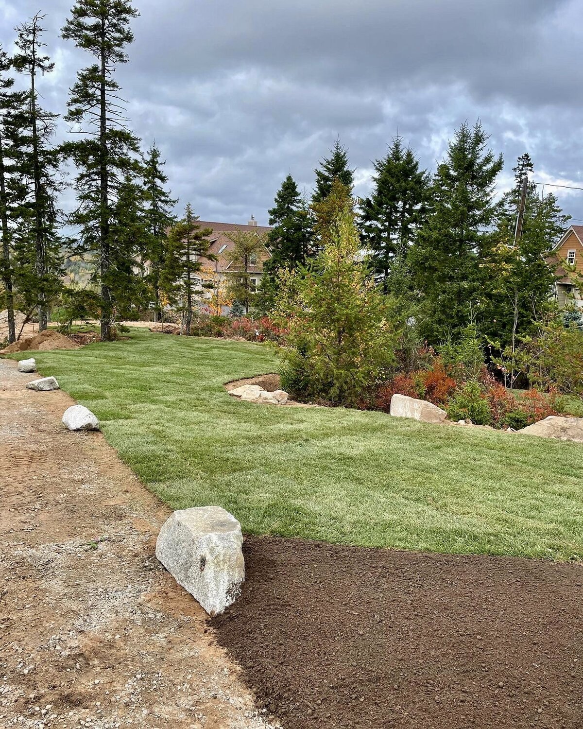 Ground Down Land Management - Halifax Excavation Services - Stone Landscaping Patio Work - sod installation - garden beds & mulch