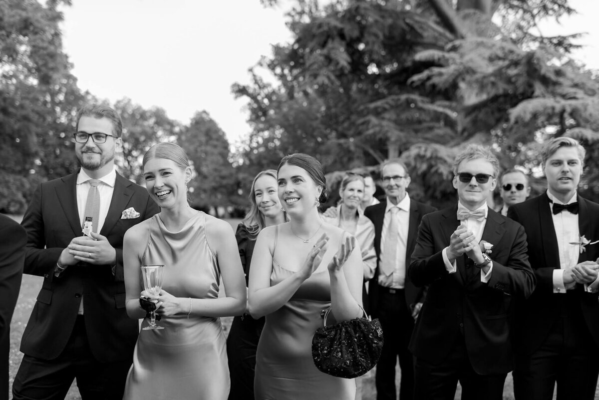 Wedding cocktails at Provence wedding