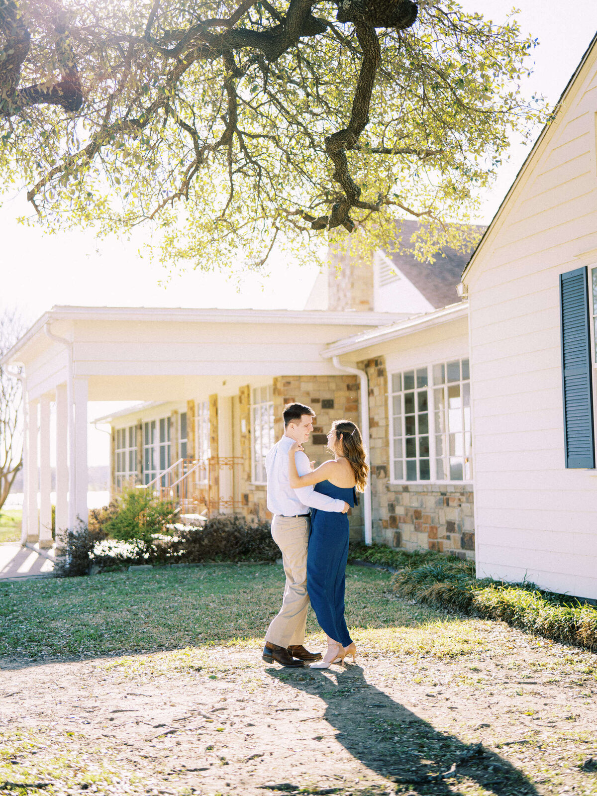 15 Dallas Arboretum Engagement Session Spring Kate Panza Wedding Photographer