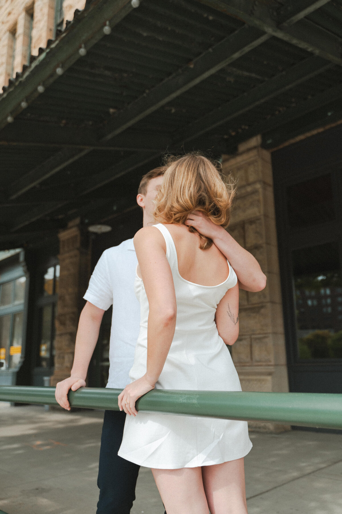 Minneapolis Engagement Session in the Hearth of the City