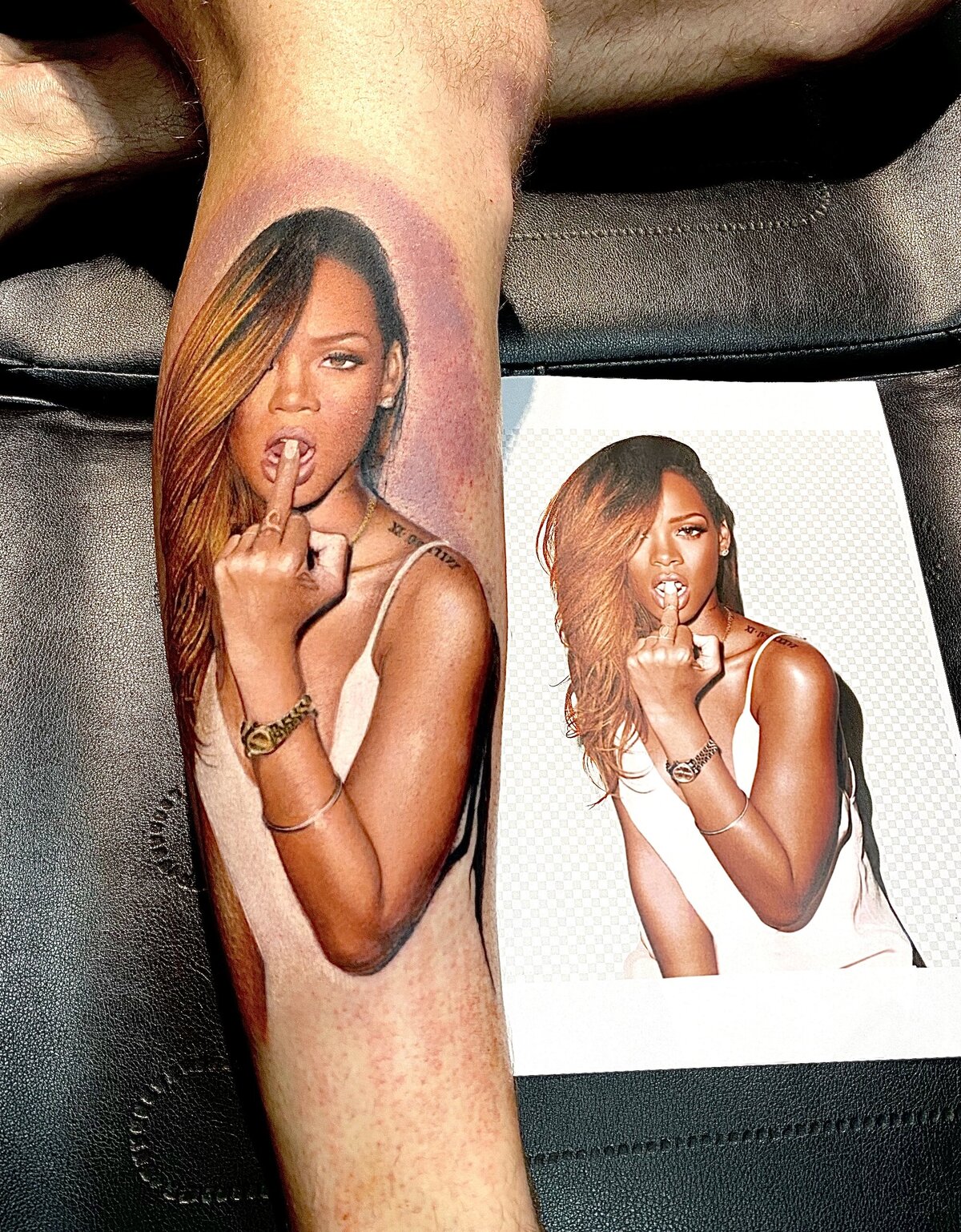 Rihanna Tattoo