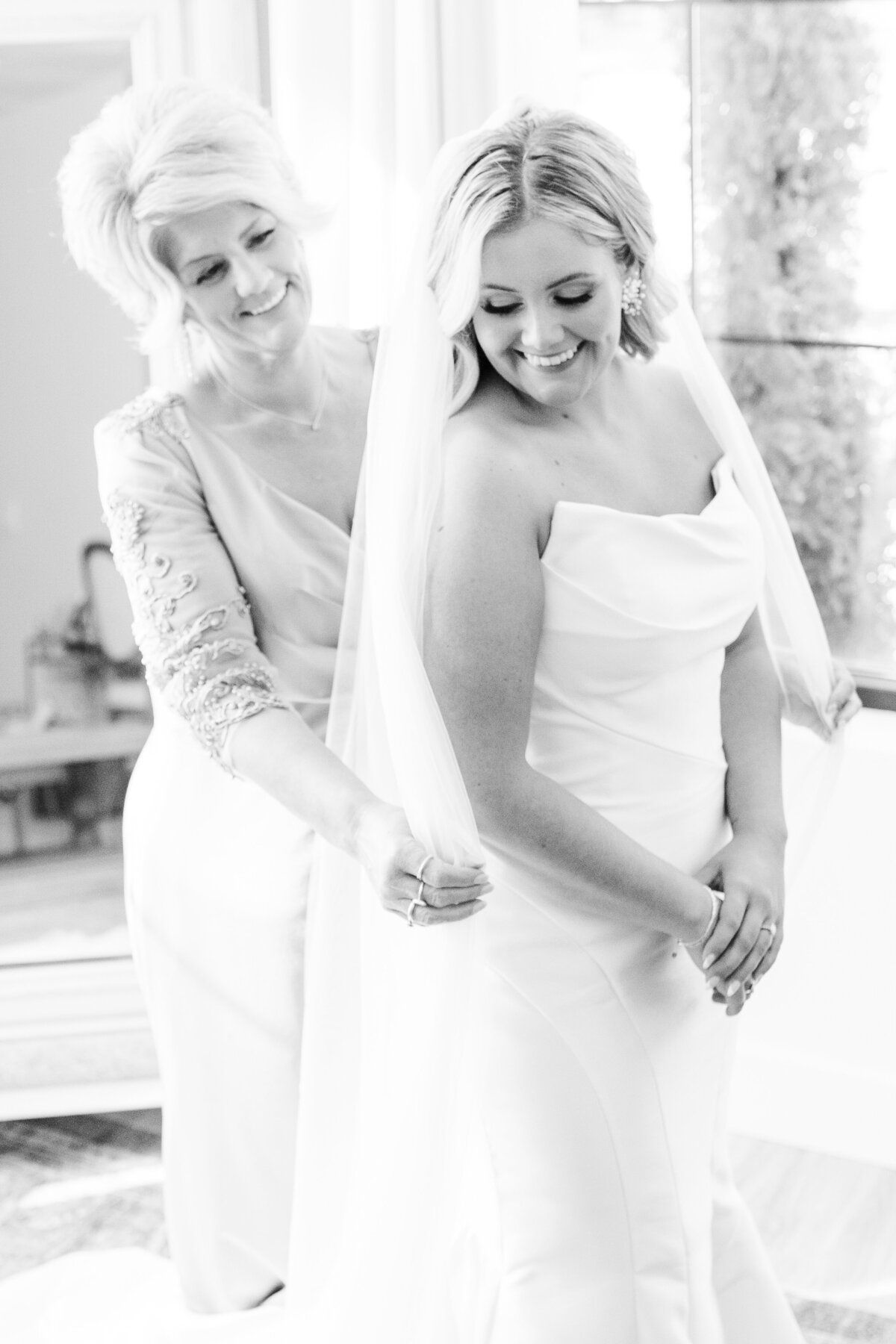 Bride Getting Ready Wedding Portrait Kelsie Zeagler