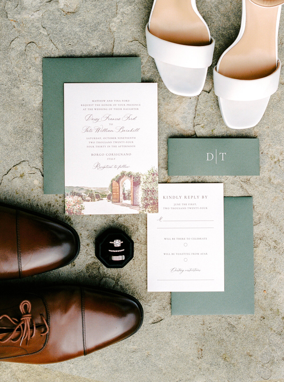 Tuscany wedding photographed by Italy wedding photographer