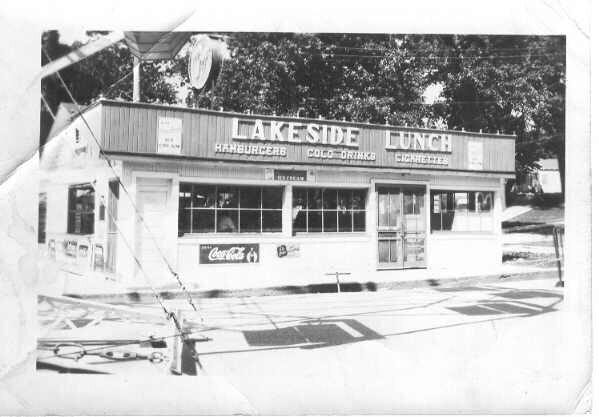 Lakeside Lunch 1940-50s Marie & Ernest Hoermann