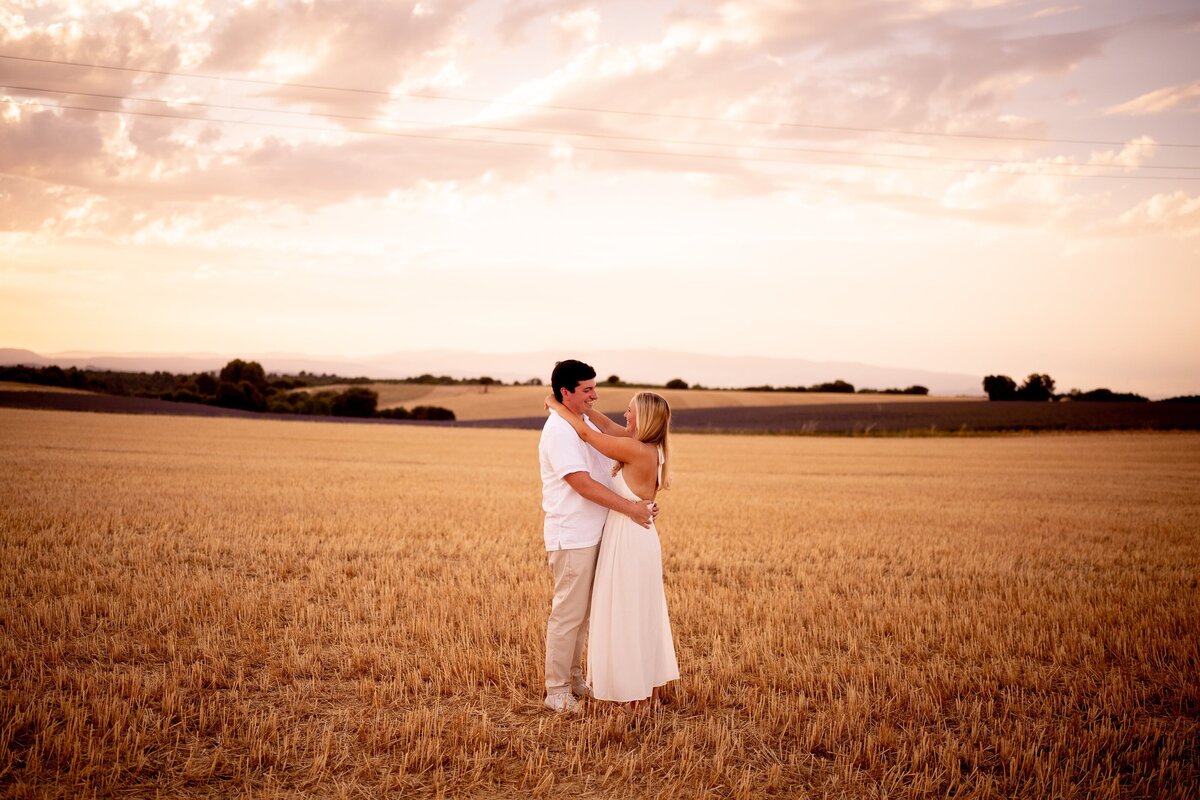 Provence Proposal Shoot Valensole