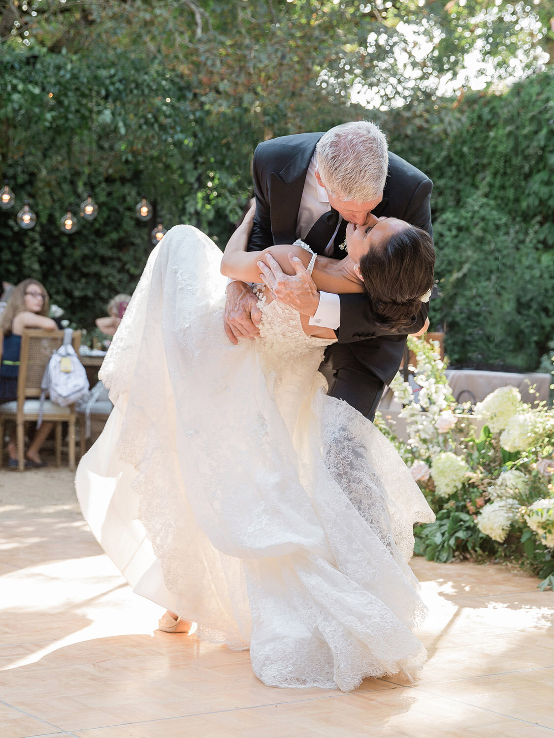 annadel-estate-elegant-sonoma-winery-wedding-first-dance-dip