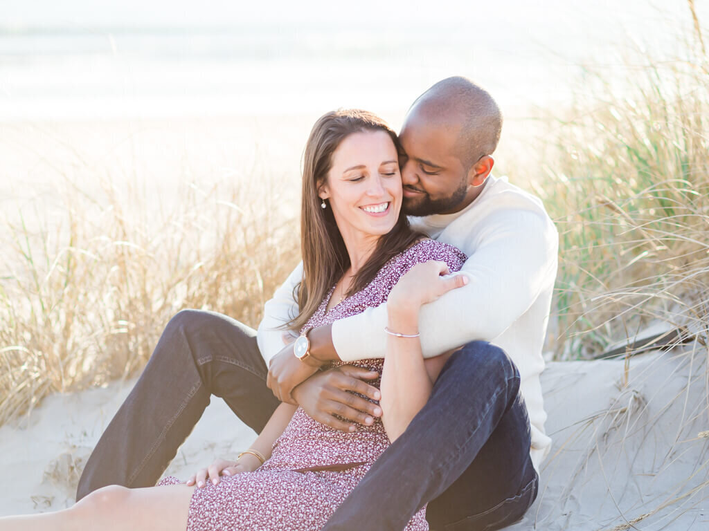 engagement session interacial couple in newport beach ri (2)