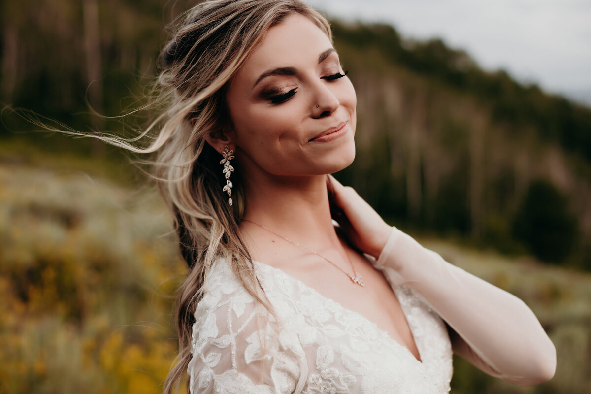 Bride in the Mountains