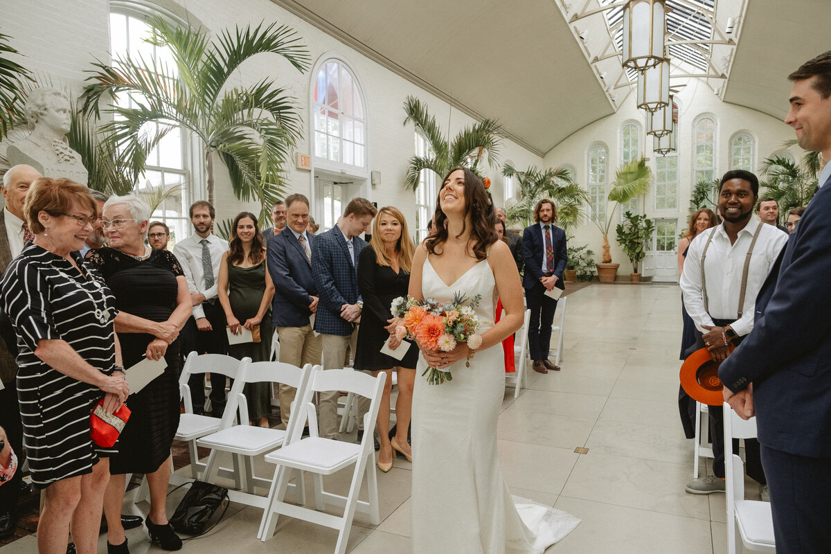 documentary photographer garden greenhouse wedding-70