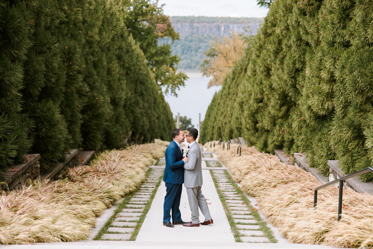 Mehul & Stefan - Rezdora NYC Untermyer Gardens - Intimate Wedding Previews 053